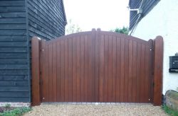 Eagle Iroko Hardwood Gate