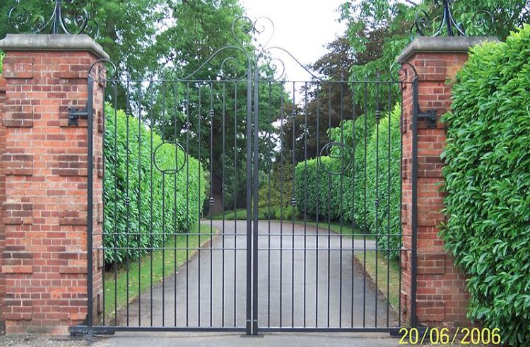 Steel Electric Swing Gates