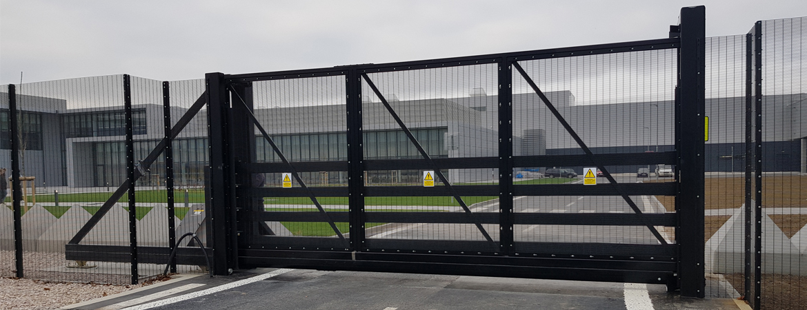 Sliding electric gates